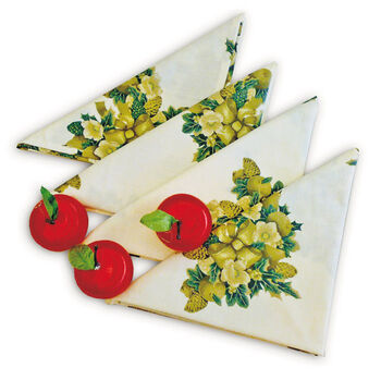 PACK 4 y 12 SERVILLETAS NOEL navidad