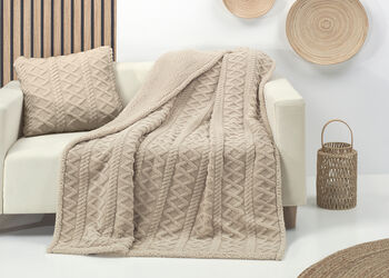 PLAID SEDALINA con sherpa LAZOS cc