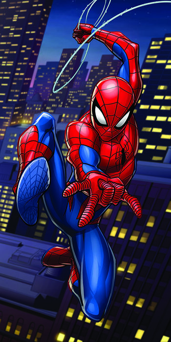 TOALLA PLAYA SPIDERMAN dny
